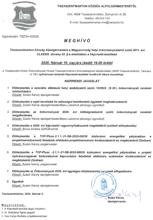 Meghívó