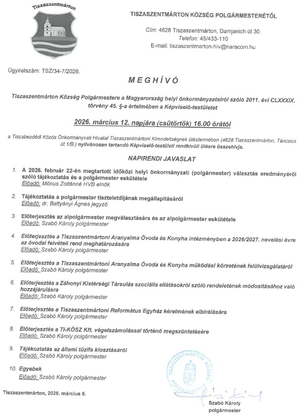 Meghívó
