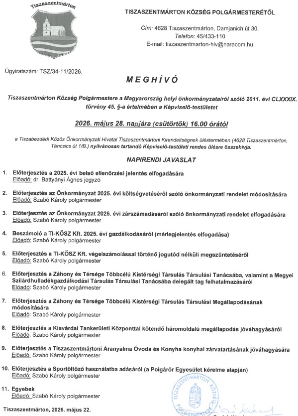 Meghívó