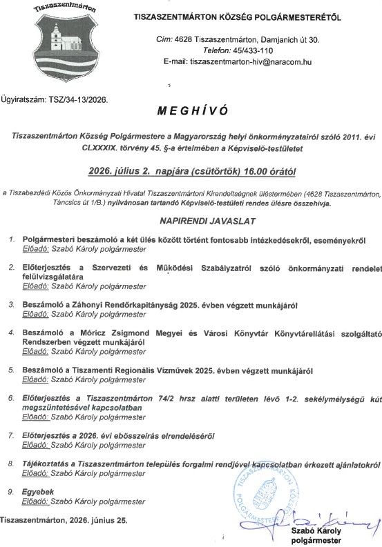 Meghívó