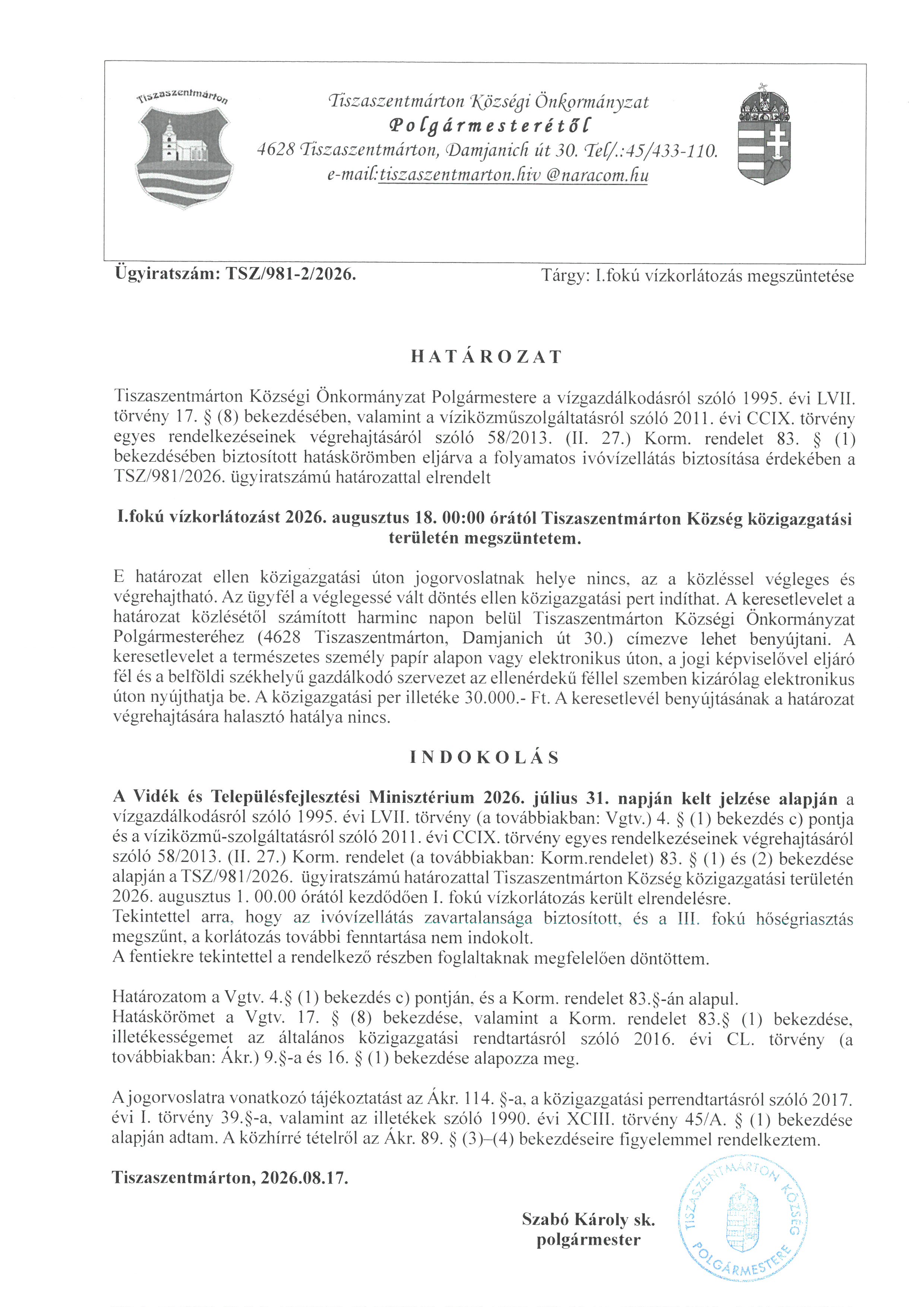 Riasztás